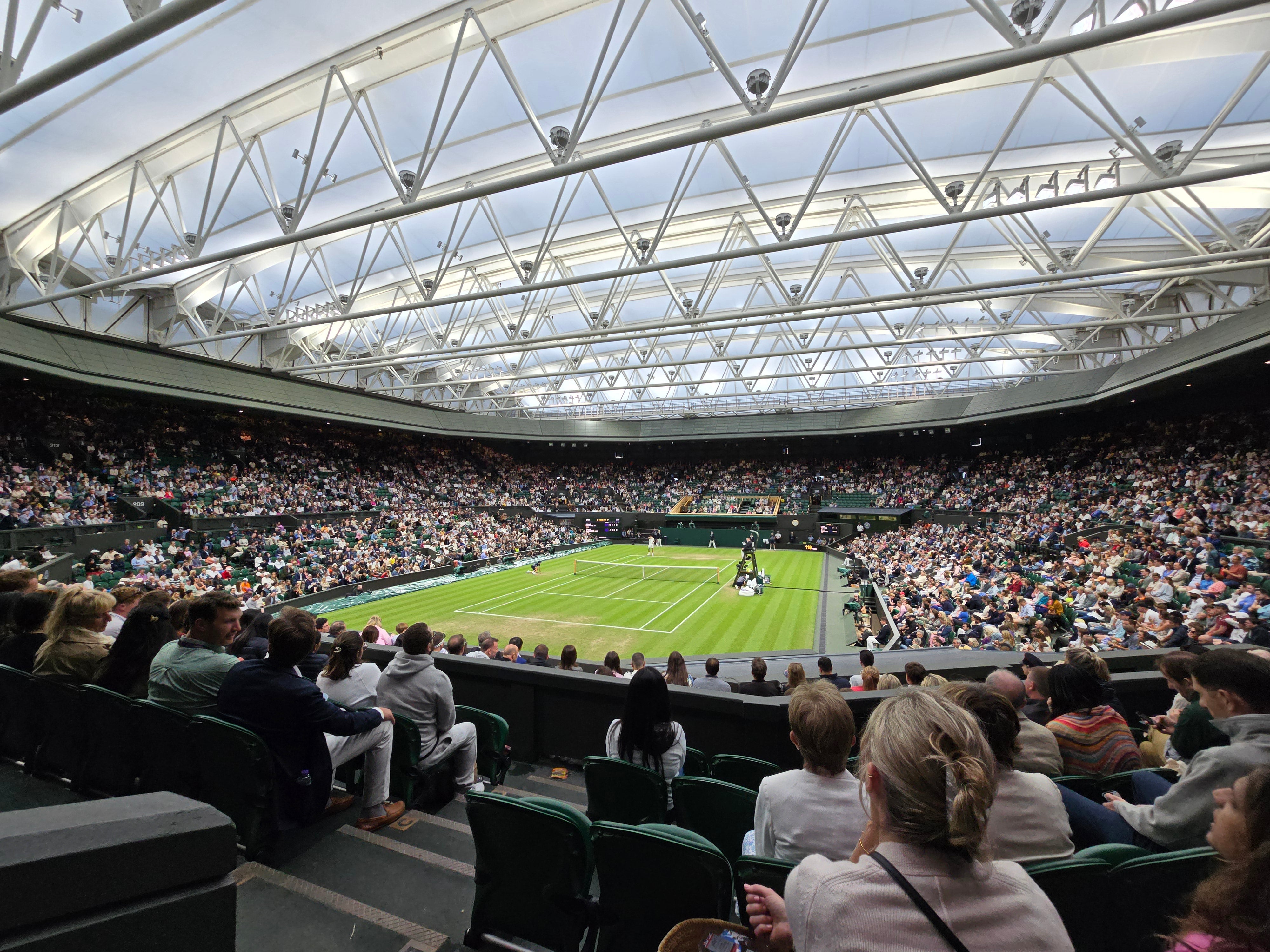 Wimbledon Centre Court Debentures 03 07 2025 Singles 2nd Round Blue Wimbledon Centre Court Debentures 03 07 2025 Singles 2nd Round Blue