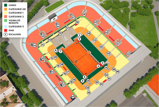 Roland Garros 1st Round Day Session 25/05/2025